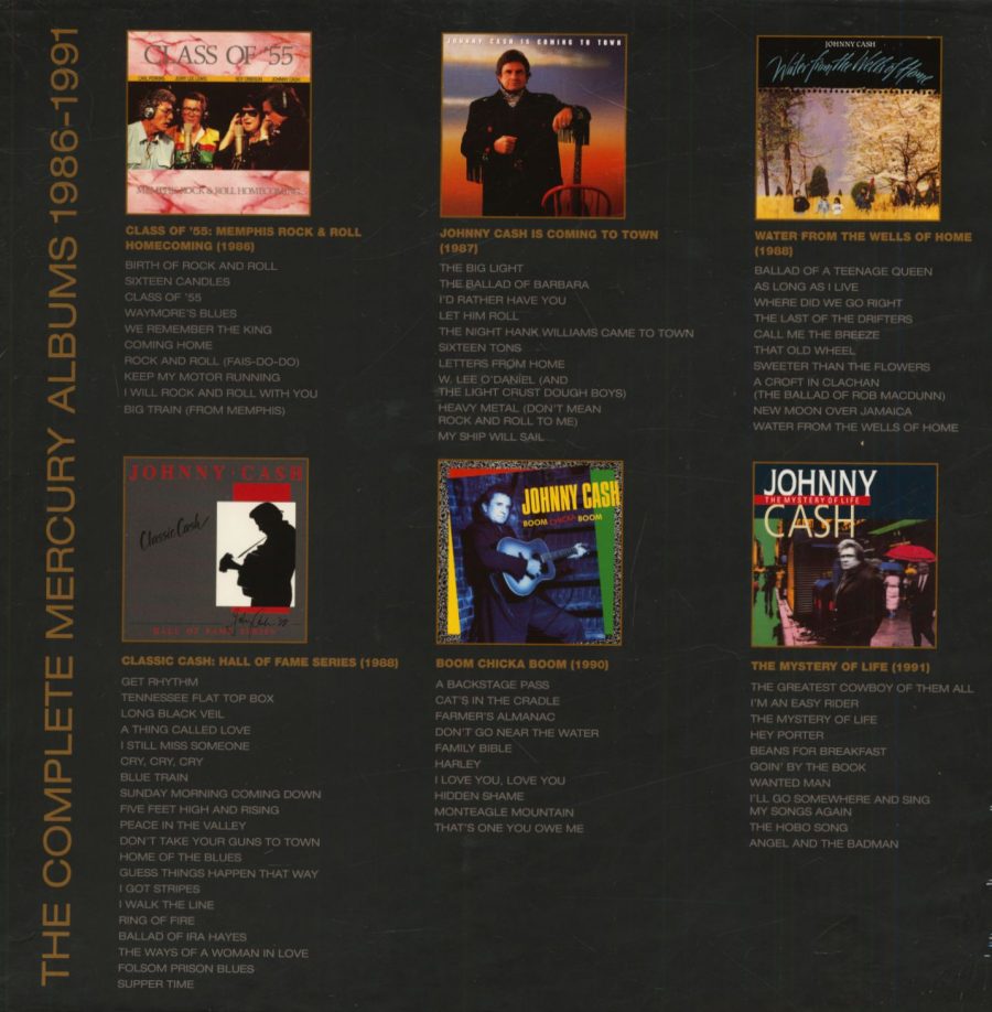 Johnny Cash The Complete Mercury Albums 1986-1991 - Plak - Görsel 2
