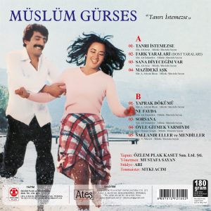 Müslüm Gürses Tanrı İstemezse - Plak