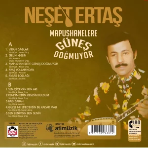 Neşet Ertaş Mapushanelere Güneş Doğmuyor - Plak