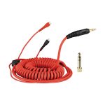 Spiral Cord DeLuxe Sennheiser HD 25 Kırmızı Kablo / 3,5 Metre