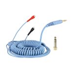 Spiral Cord DeLuxe Sennheiser HD 25 Mavi Kablo / 3,5 Metre