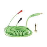 Spiral Cord DeLuxe Sennheiser HD 25 Yeşil Kablo / 3,5 Metre