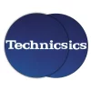 Technics Script Blue Slipmat / 2 Adet