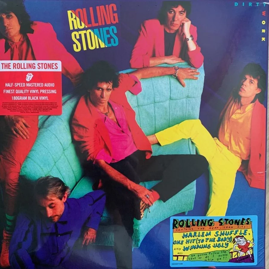 Rolling Stones - Dirty Work (2009 Remastered/Half Speed) (Plak) - Görsel 3