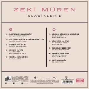 Zeki Müren Klasikler 6 - Plak