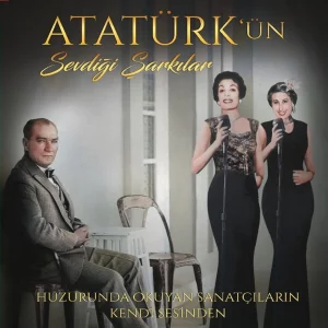 Atatürk'ün Sevdiği Şarkılar Kırmızı Beyaz Renkli Plak