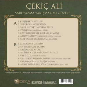 Çekiç Ali Sarı Yazma Yakışmaz mı Güzele Plak