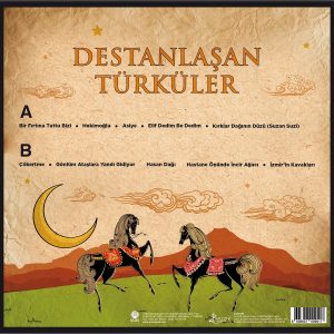 Destanlaşan Türküler Çeşitli Sanatçılar Plak
