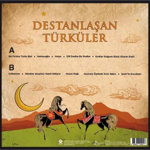 Destanlaşan Türküler Çeşitli Sanatçılar Plak