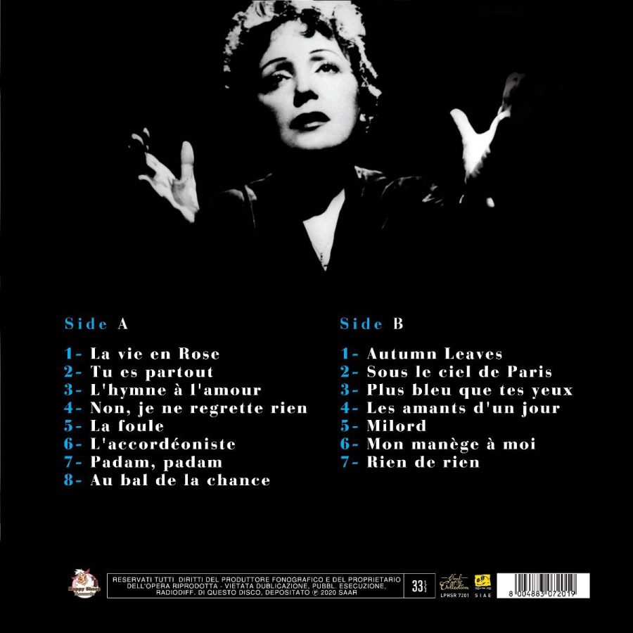 Édith Piaf La Vie En Rose (Remastered) - Plak - Görsel 2