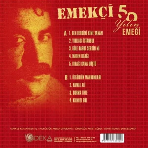 Emekçi 50 Yılın Emeği Plak