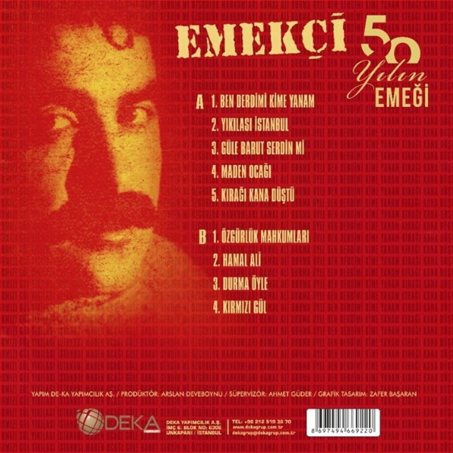 Emekçi 50 Yılın Emeği Plak