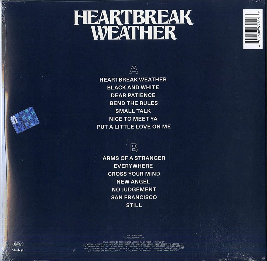 Niall Horan Heartbreak Weather - Plak - Görsel 2