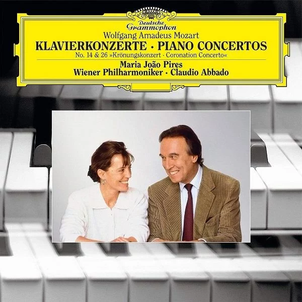 0001892443001-1.jpg Maria João Pires, Claudio Abbado, Wiener Philharmoniker Mozart: Piano Concertos Nos. 14 & 26 - Plak - Görsel 1
