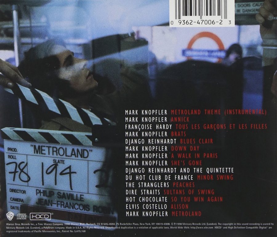 Mark Knopfler, VA Metroland (Clear Vinyl - RSD 2020) - Plak - Görsel 2