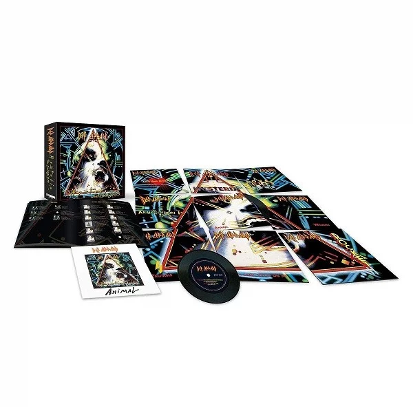 0001784108001-1.jpg Def Leppard The Hysteria Singles (Limited 7" Vinyl Box) - Single Plak - Görsel 1