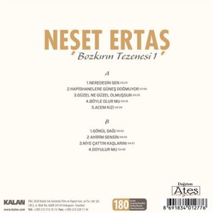 Neşet Ertaş Bozkırın Tezenisi 1 Plak