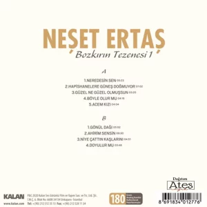 Neşet Ertaş Bozkırın Tezenisi 1 Plak