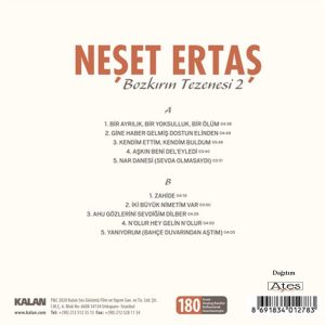 Neşet Ertaş Bozkırın Tezenisi 2 Plak