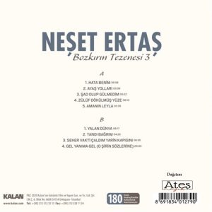 Neşet Ertaş Bozkırın Tezenisi 3 Plak