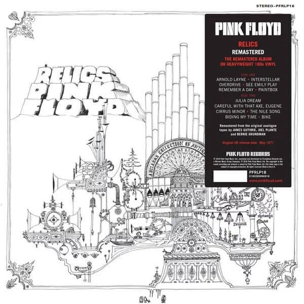 0001891341001-1.jpg Pink Floyd Relics - Plak - Görsel 1