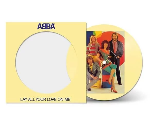 0001898443001-1.jpg ABBA Lay All Your Love On Me (Limited Edition - Picture Disc) - Single - Plak - Görsel 1