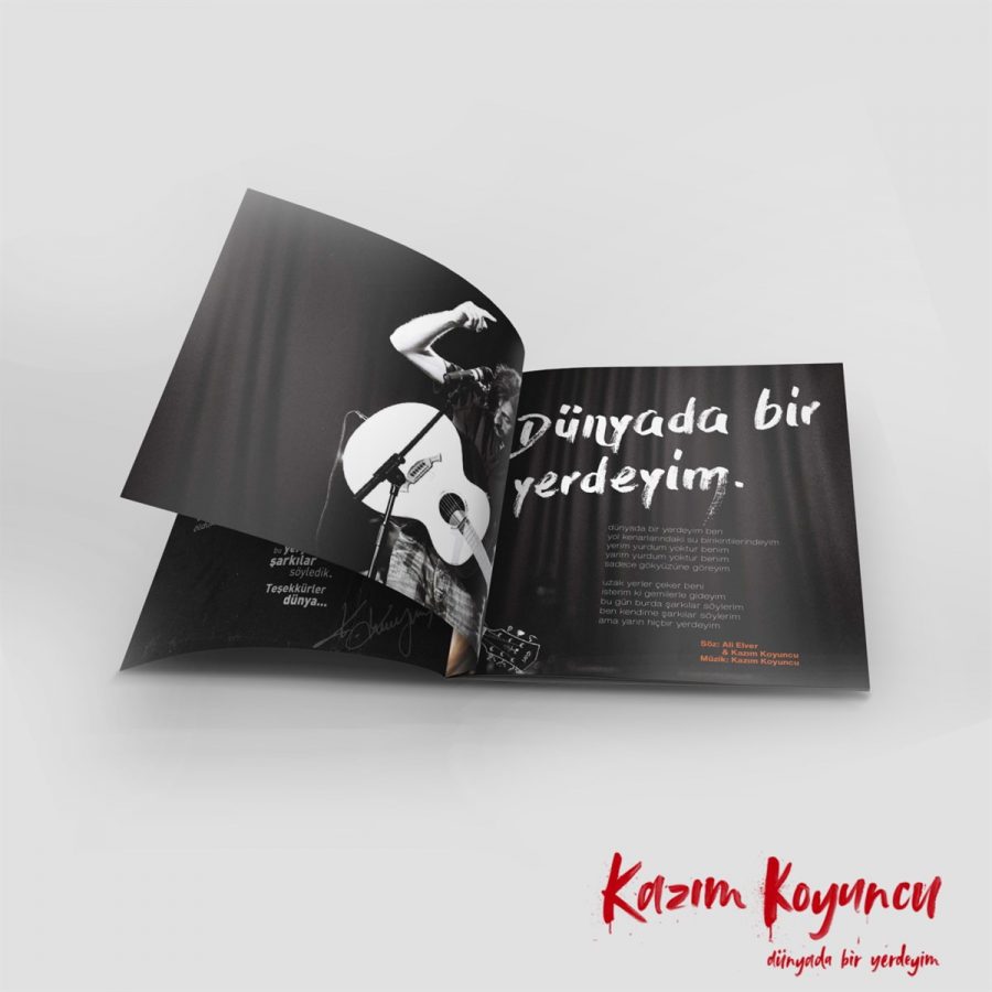 Kazım Koyuncu Dünyada Bir Yerdeyim - Plak - Görsel 3