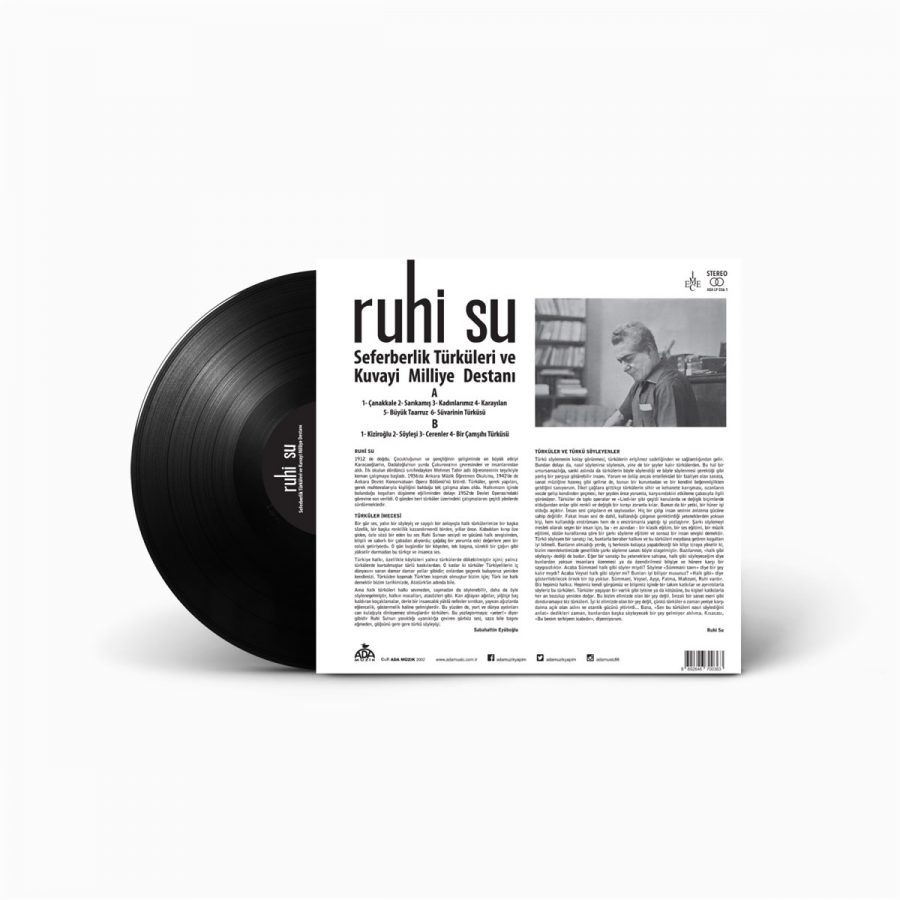 Ruhi Su Seferberlik Türküleri ve Kuvayi Milliye Destanı - Plak - Görsel 2