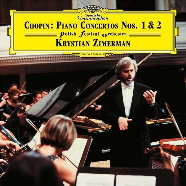 0001748429001-1.jpg Krystian Zimerman, Polish Festival Orchestra Chopin: Piano Concertos No: 1& 2 - Plak - Görsel 1