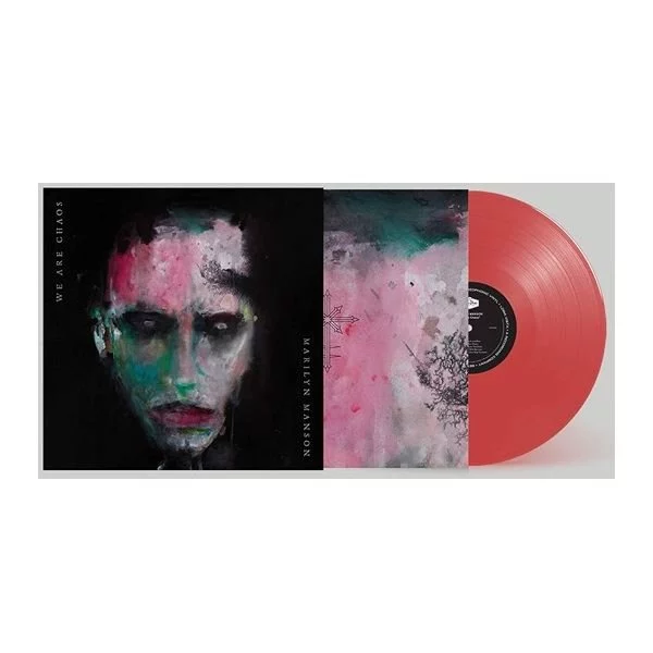 0001904121001-1.jpg Marilyn Manson We Are Chaos (Red Transparent) - Plak - Görsel 1