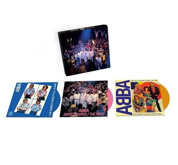 0001904135001-1.jpg Abba Super Trouper (Limited Numbered Box Set) (Colored Vinyl) - Single - Plak - Görsel 1