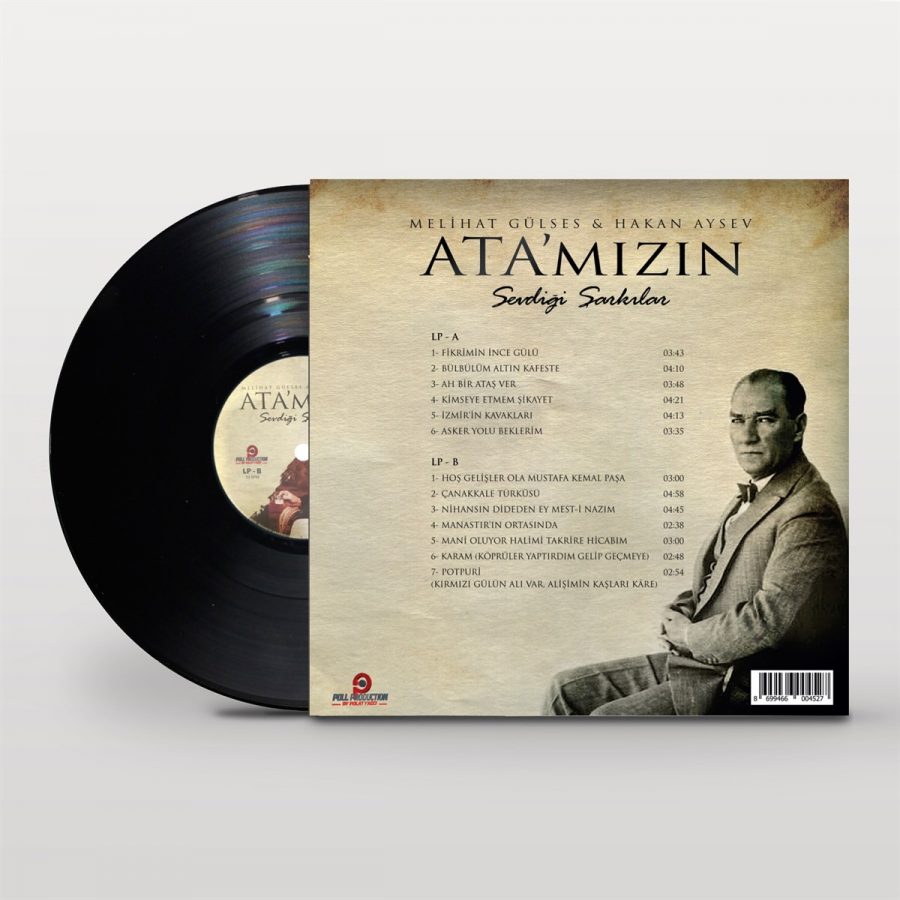 Ata'mızın Sevdiği Şarkılar Melihat Gülses & Hakan Aysev - Plak