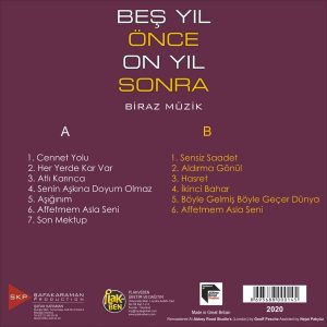 Beş Yıl Önce On Yıl Sonra Biraz Müzik Plak