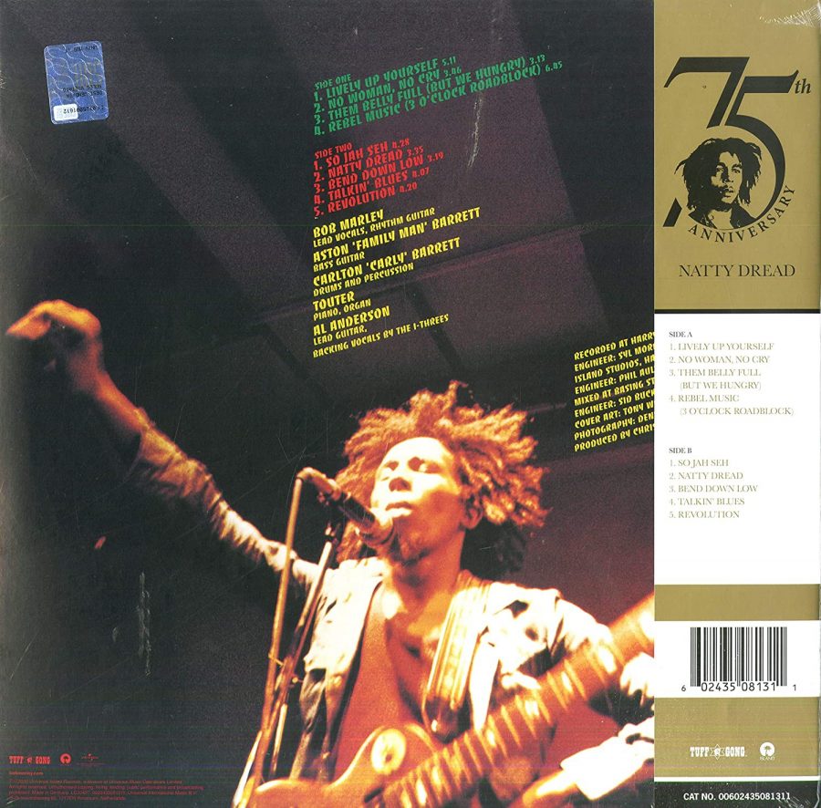 Bob Marley & The Wailers Natty Dread (Limited Edition - Half Speed Mastering) - Plak - Görsel 2