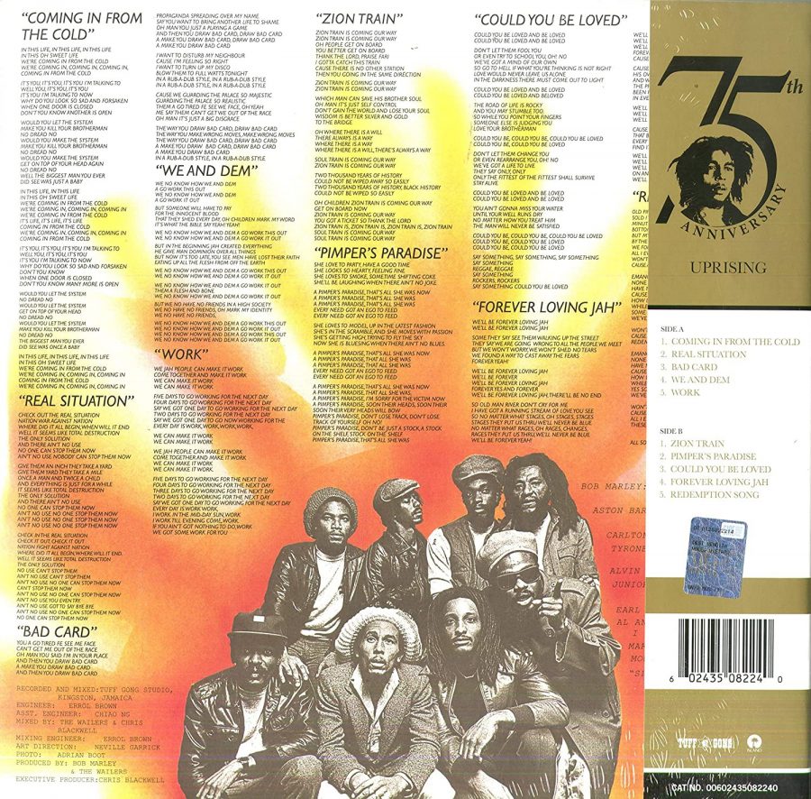 Bob Marley & The Wailers Uprising (Limited Edition - Half Speed Mastering) - Plak - Görsel 2