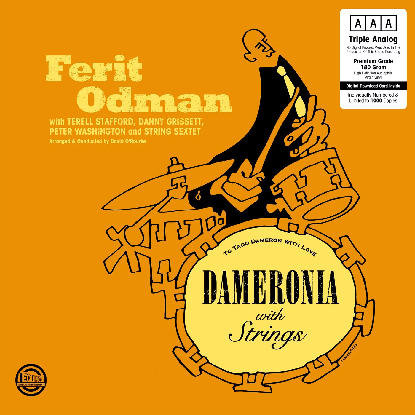 ferit1 Ferit Odman Dameronia With Strings - Plak - Görsel 1
