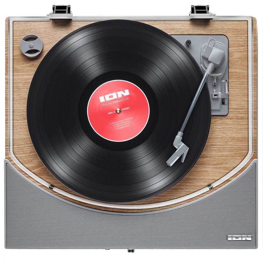 ION Premier LP Hoparlörlü Bluetooth Ahşap Pikap