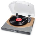 ION Premier LP Hoparlörlü Bluetooth Ahşap Pikap