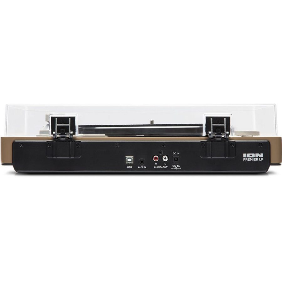 ION Premier LP Hoparlörlü Bluetooth Ahşap Pikap