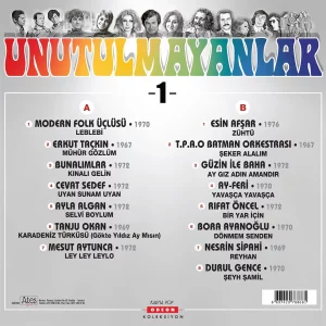 Unutulmayanlar 1 - Plak