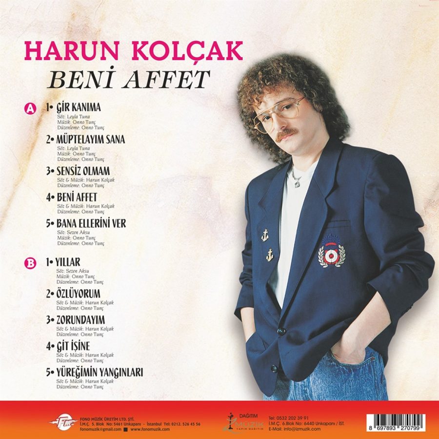 Harun Kolçak Beni Affet - Plak