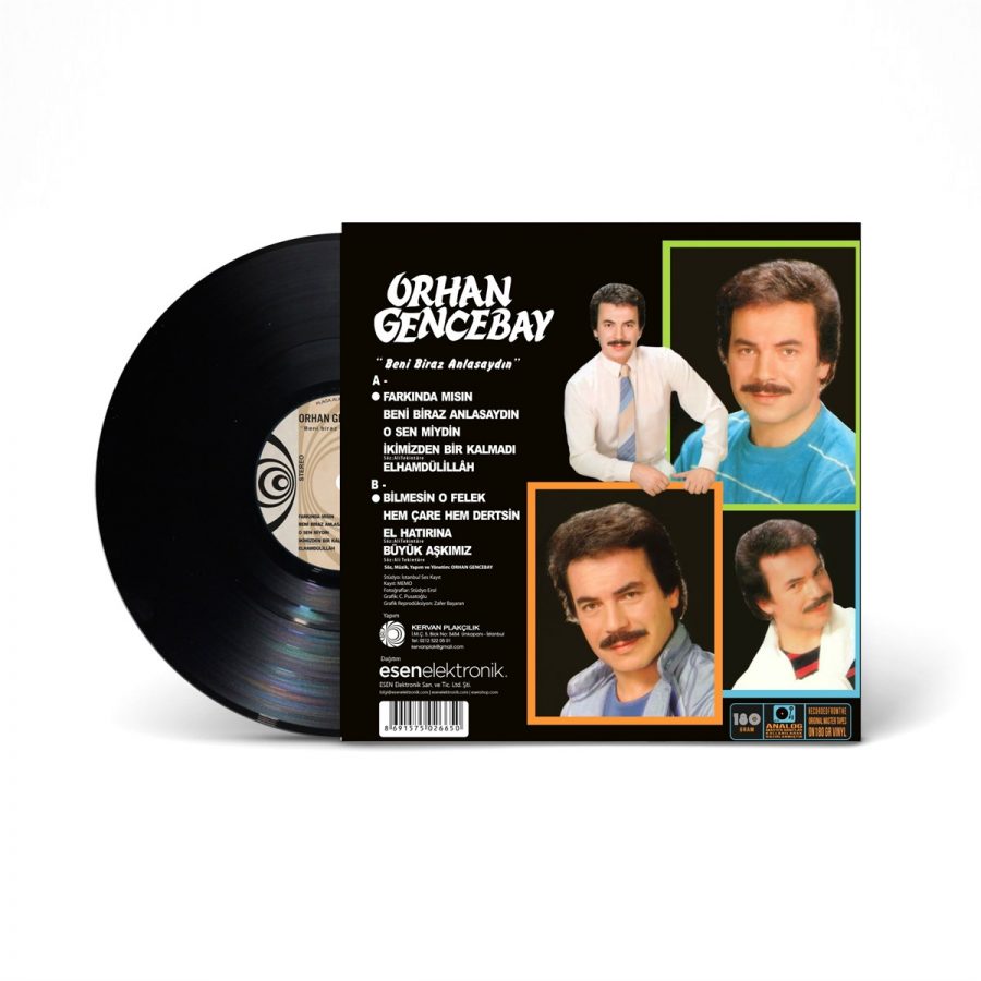 Orhan Gencebay Beni Biraz Anlasaydın - Plak - Görsel 2