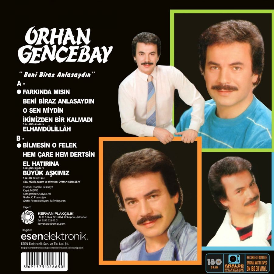 Orhan Gencebay Beni Biraz Anlasaydın - Plak - Görsel 4