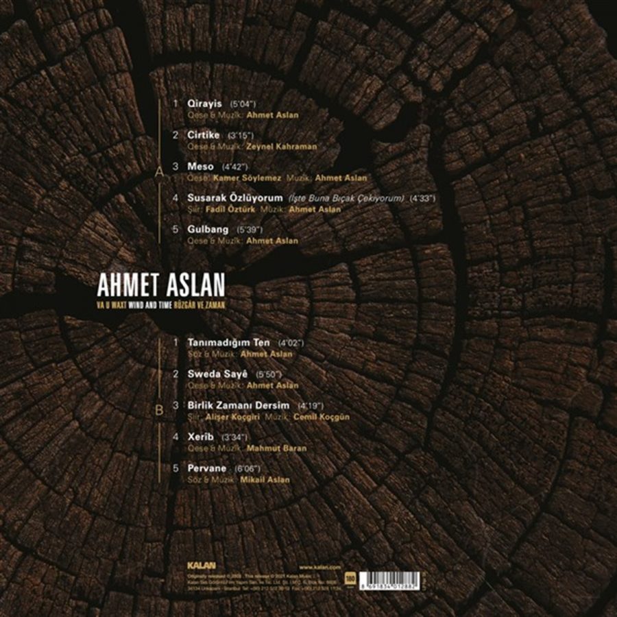 Ahmet Aslan Rüzgar ve Zaman - Plak