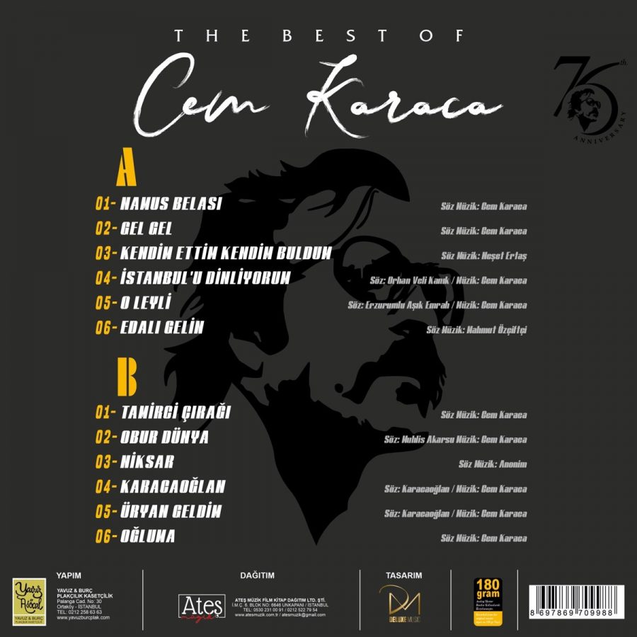 Cem Karaca - The Best Of (Plak) - Görsel 2