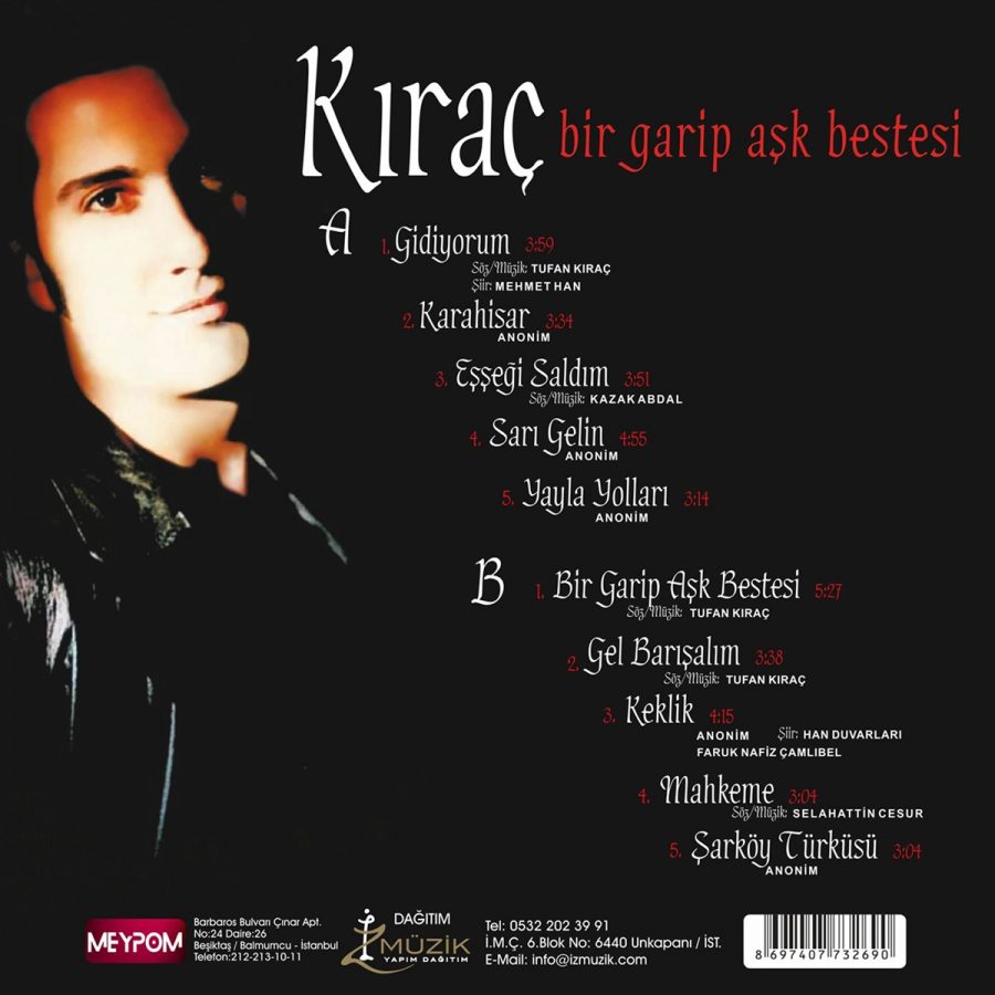 Kıraç Bir Garip Aşk Bestesi - Plak - Görsel 2