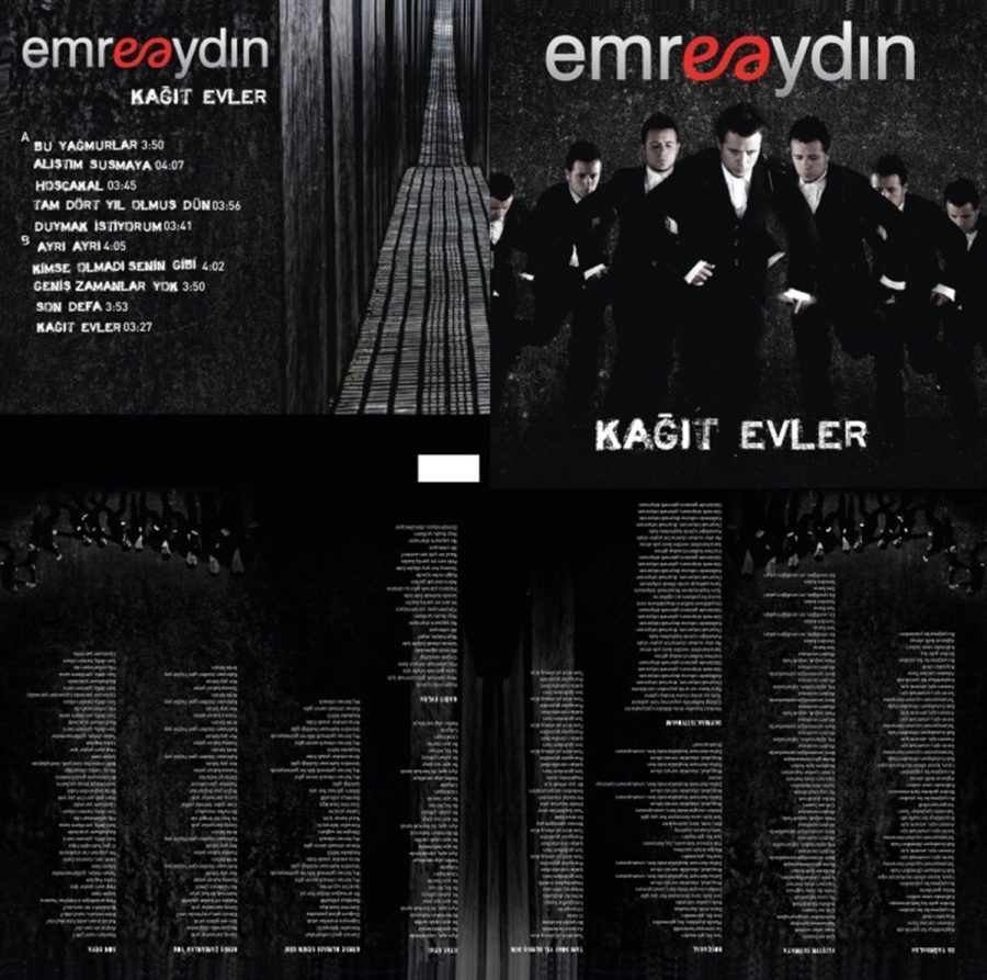 Emre Aydın Kağıt Evler - Kırmızı Plak - Görsel 2