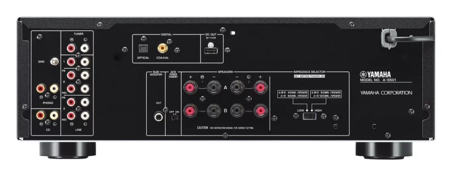 Yamaha A-S501 Amfi Siyah - Görsel 2