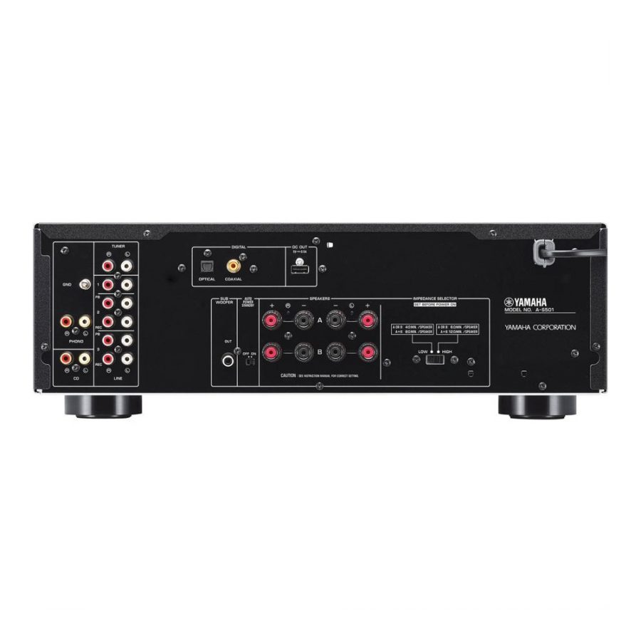 Yamaha A-S501 Amfi Siyah - Görsel 4