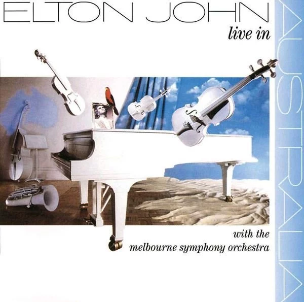0001921839001-1.jpg Elton John Live in Australia With The Melbourne Symphony Orchestra - Plak - Görsel 1